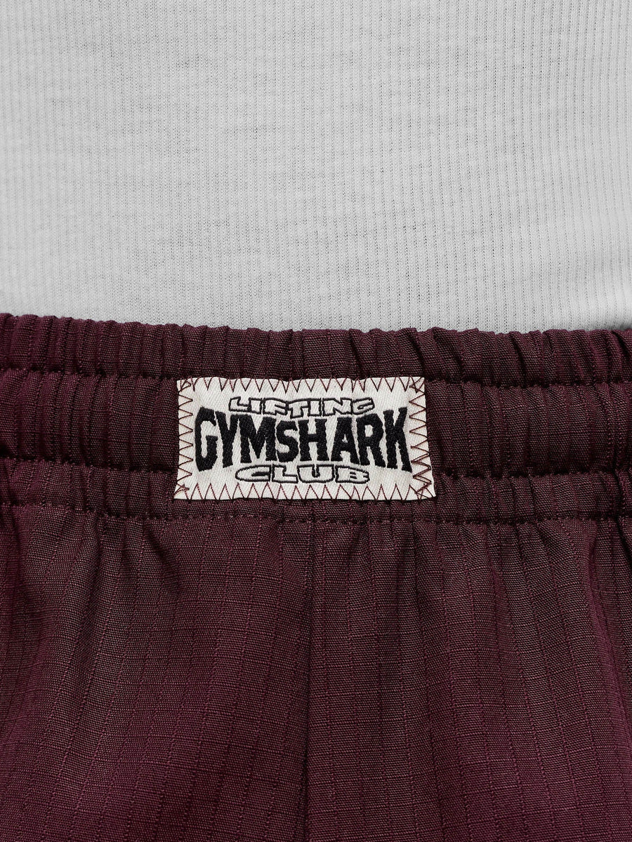 Gymshark Straight Leg Pumper Pants — Cherry Purple — 5