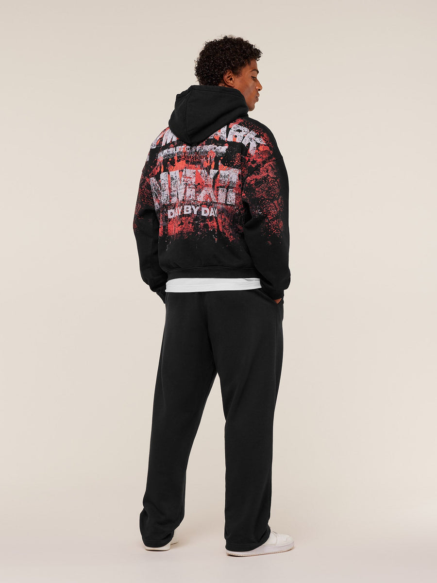 Gymshark Numerals Hoodie — Black — 7