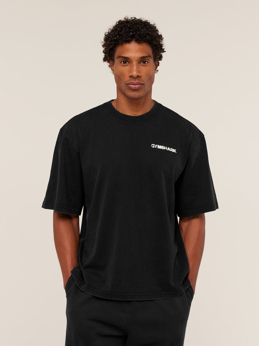 Gymshark Forever Striving T-Shirt — Black — 2