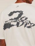 Gymshark Forever Striving T-Shirt — Soft White — 4