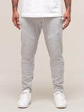 Gymshark Interlock Tech Joggers — Light Grey Core Marl — 1