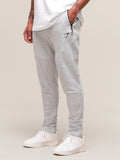Gymshark Interlock Tech Joggers — Light Grey Core Marl — 3