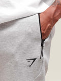 Gymshark Interlock Tech Joggers — Light Grey Core Marl — 4