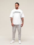 Gymshark Interlock Tech Joggers — Light Grey Core Marl — 6