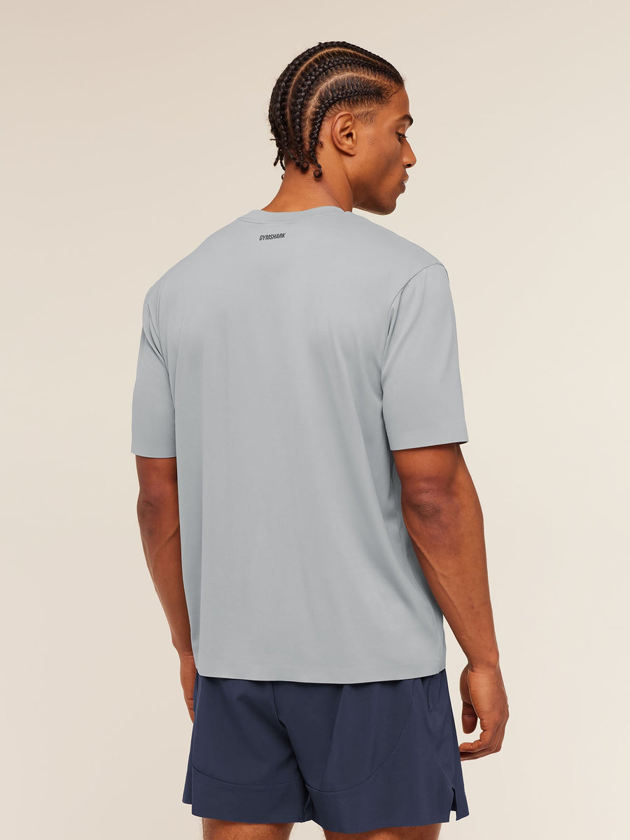 Gymshark Evolve T-Shirt — Denim Grey — 2