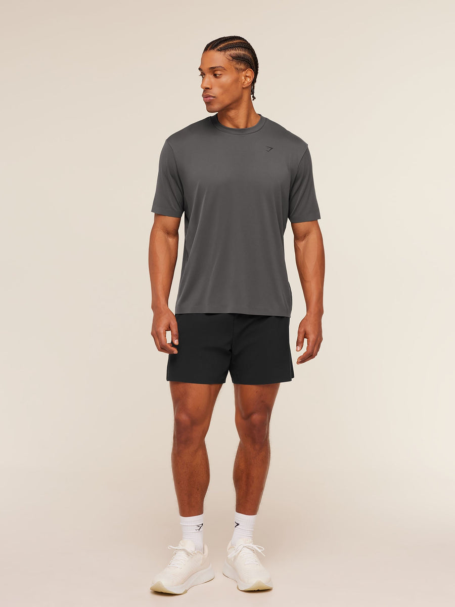 Gymshark Evolve T-Shirt — Grey — 6