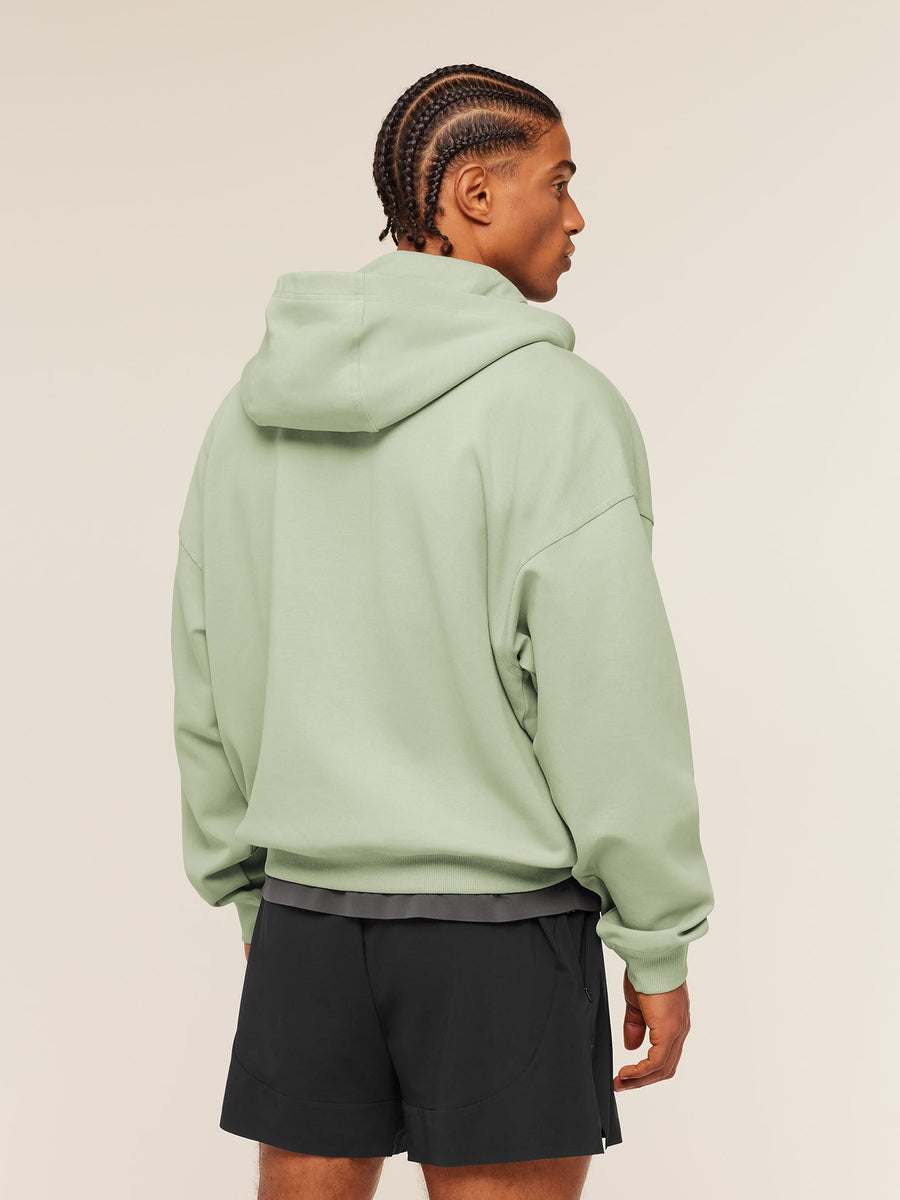 Gymshark Evolve Lightweight Zip Through Hoodie — Haze Green — 2