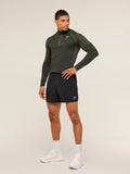 Gymshark Vital 1/4 Zip — Core Olive/Black — 4