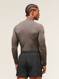 Gymshark Vital 1/4 Zip — Camo Brown/Linen Brown — 2