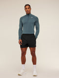 Gymshark Vital 1/4 Zip — Iron Blue /  Stealth Blue — 6