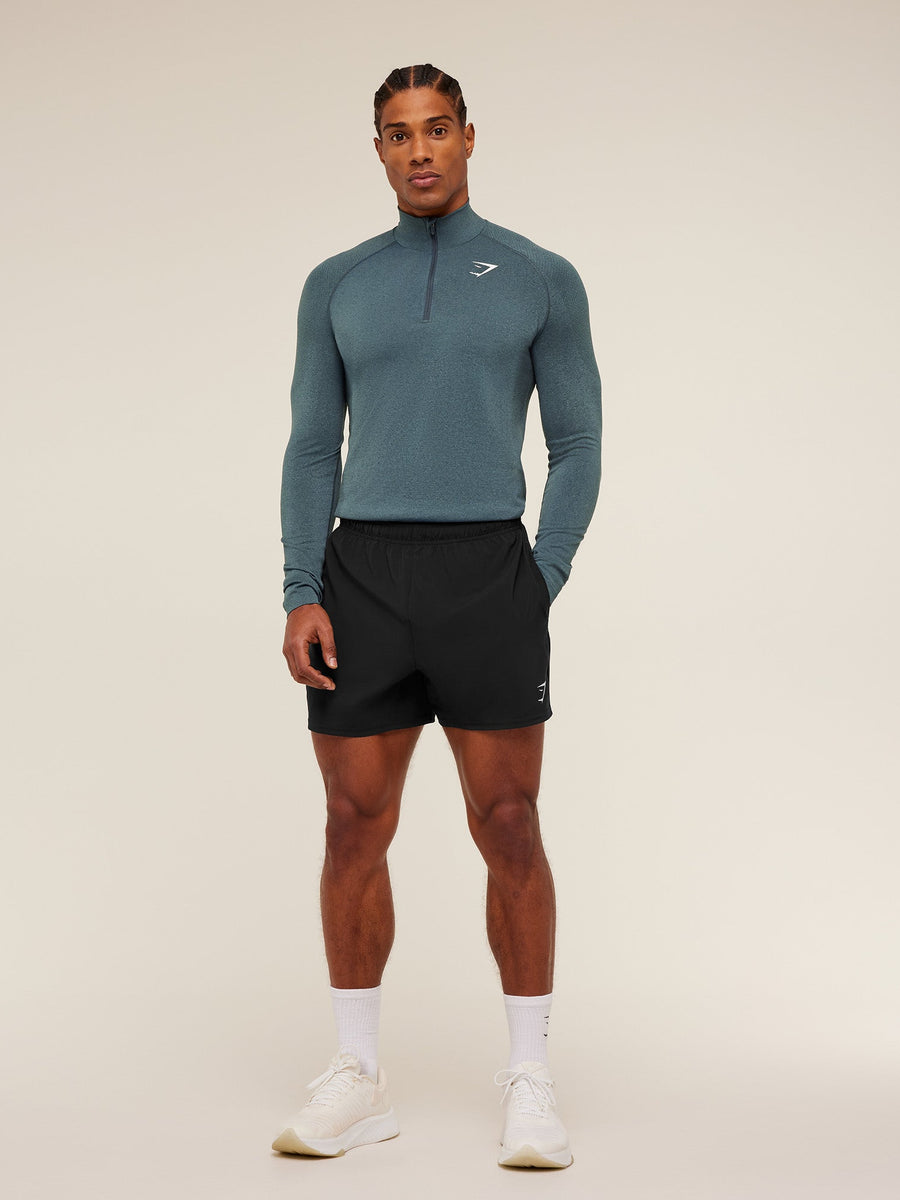 Gymshark Vital 1/4 Zip — Iron Blue /  Stealth Blue — 6