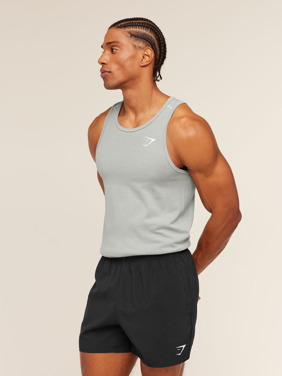 Gymshark Vital Tank — Light Grey/Smokey Grey — 3