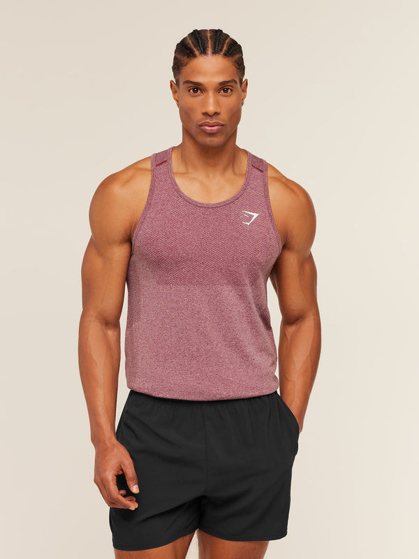 Gymshark Vital Tank — White/Port