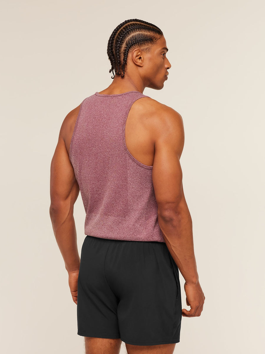 Gymshark Vital Tank — White/Port — 2