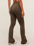 Gymshark Vital Soft Flared Leggings — Espresso Marl — 3
