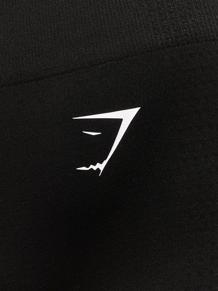 Gymshark Vital Soft Flared Leggings — Black — 7
