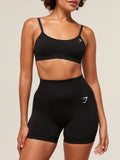 Gymshark Vital Soft Shorts — Black — 4