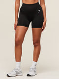 Gymshark Vital Soft Shorts — Black — 1