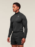 Gymshark Vital 1/4 Zip — Black/Silhouette Grey — 2