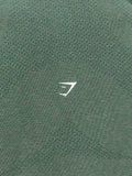 Gymshark Vital 1/4 Zip — Obsidian Green Marl — 5