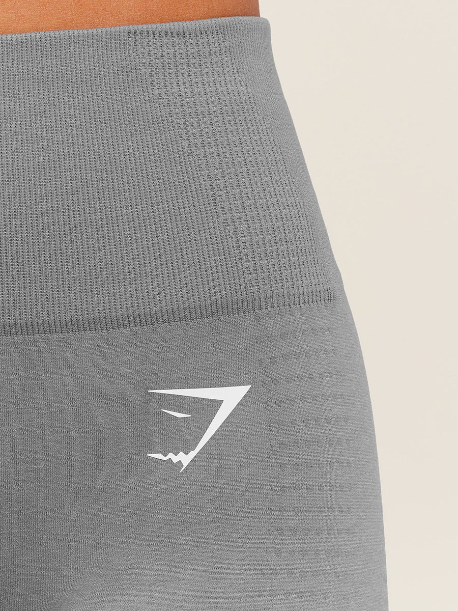 Gymshark Vital Seamless 2.0 Leggings — GS Medium Grey/ Marl — 6