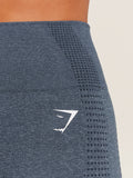 Gymshark Vital Seamless 2.0 Leggings — GS Stealth Blue/ Marl — 6