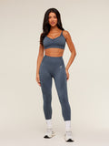 Gymshark Vital Seamless 2.0 Leggings — GS Stealth Blue/ Marl — 4