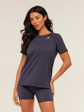 Gymshark Vital Seamless 2.0 Light T-Shirt — Midnight Purple/Marl — 1