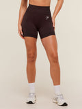 Gymshark Vital Seamless Shorts — Rich Maroon/Marl — 1