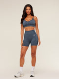 Gymshark Vital Seamless Shorts — GS Stealth Blue/ Marl — 4