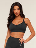 Gymshark Vital Sports Bra — Black Marl — 1