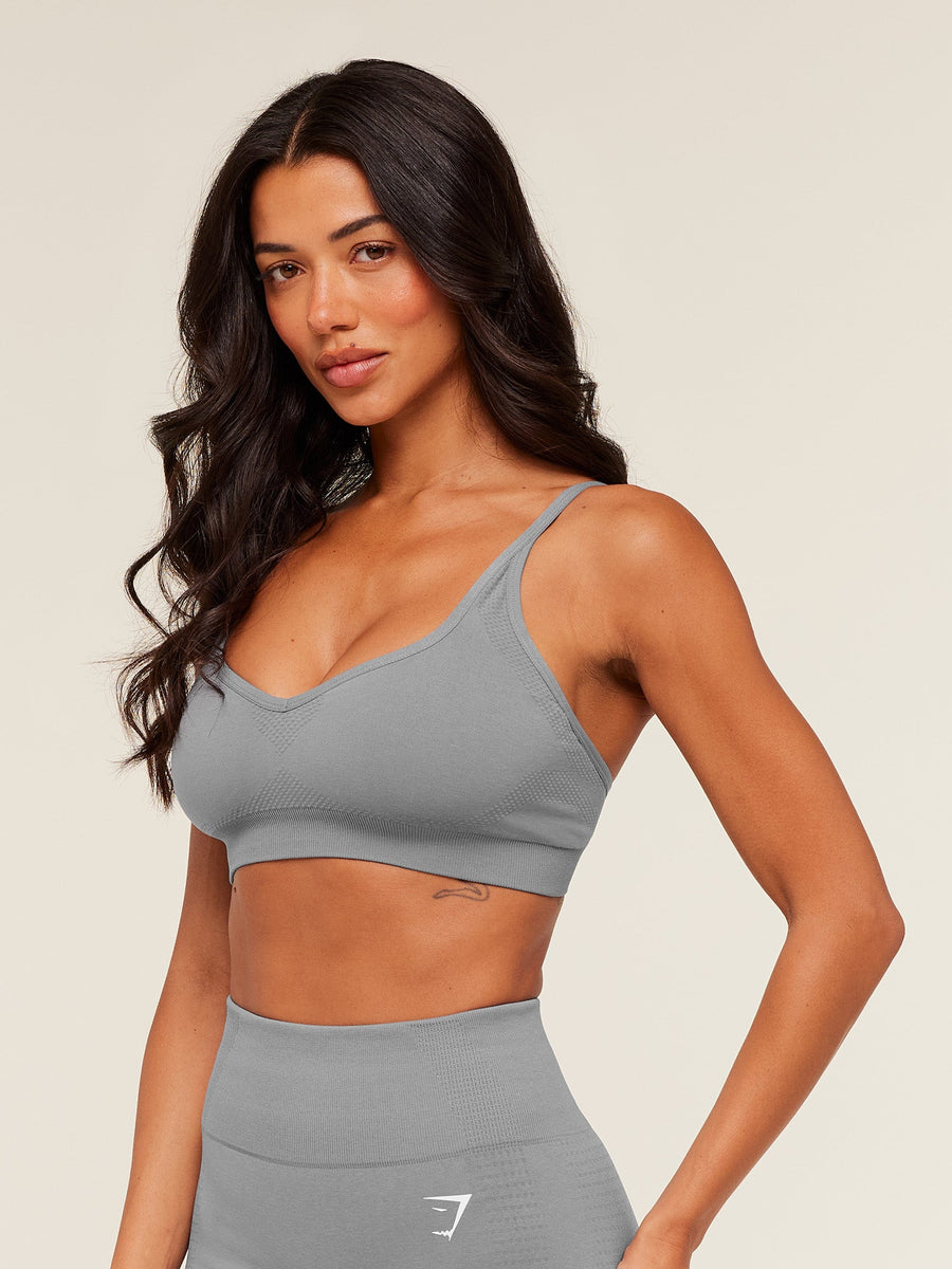 Gymshark Vital Sports Bra — GS Medium Grey/ Marl — 3