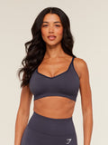 Gymshark Vital Sports Bra — Midnight Purple/Marl — 1