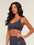 Gymshark Vital Sports Bra — Midnight Purple/Marl — 3