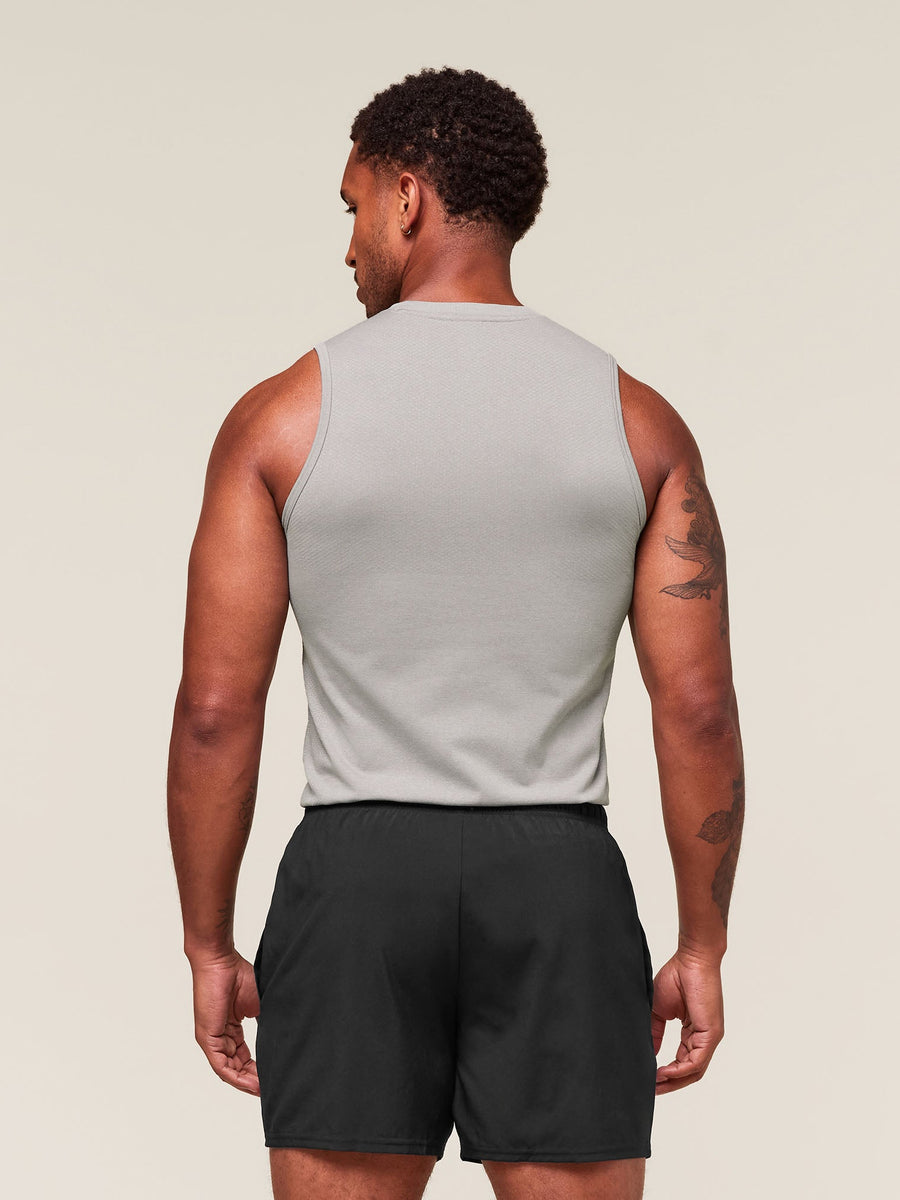 Gymshark Vital Tank — Light Grey/Smokey Grey — 2