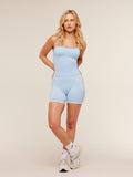 Gymshark Vital Tank With Shelf — Chilled Blue — 6