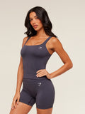 Gymshark Vital Tank With Shelf — Midnight Purple/Marl — 2