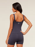Gymshark Vital Tank With Shelf — Midnight Purple/Marl — 3