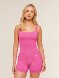 Gymshark Vital Tank With Shelf — Super-Set Pink/Marl — 1