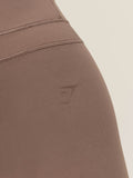 Gymshark Whitney Regular Flared Legging — Soft Brown — 5
