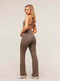 Gymshark Whitney Regular Flared Legging — Soft Brown — 4
