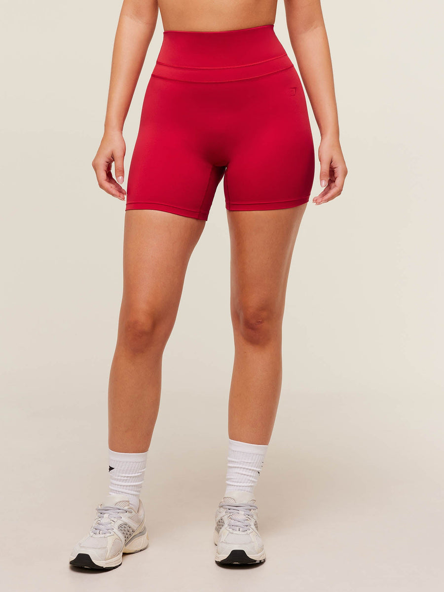Gymshark Whitney Shorts — Carmine Red — 1