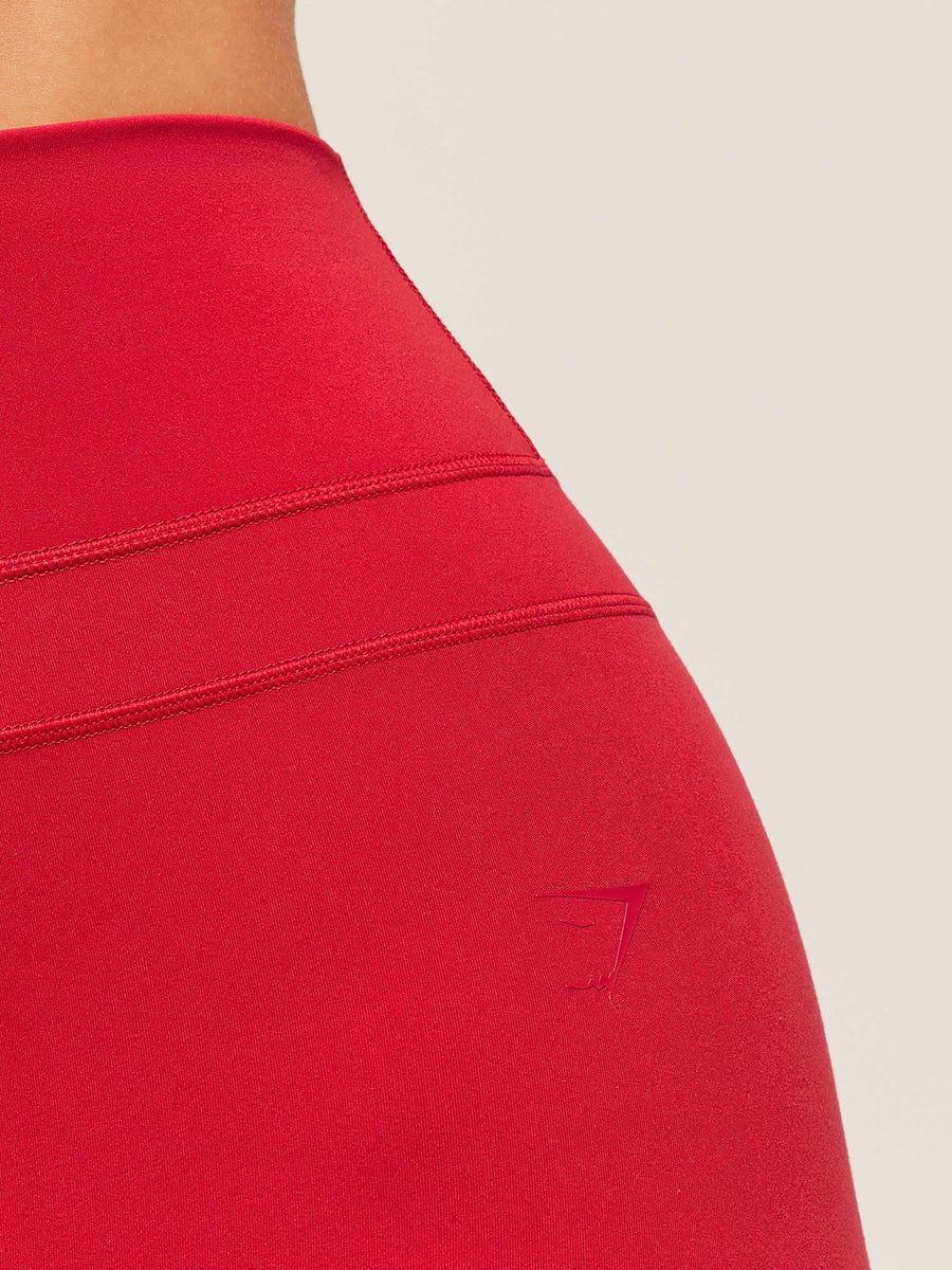 Gymshark Whitney Shorts — Carmine Red — 5