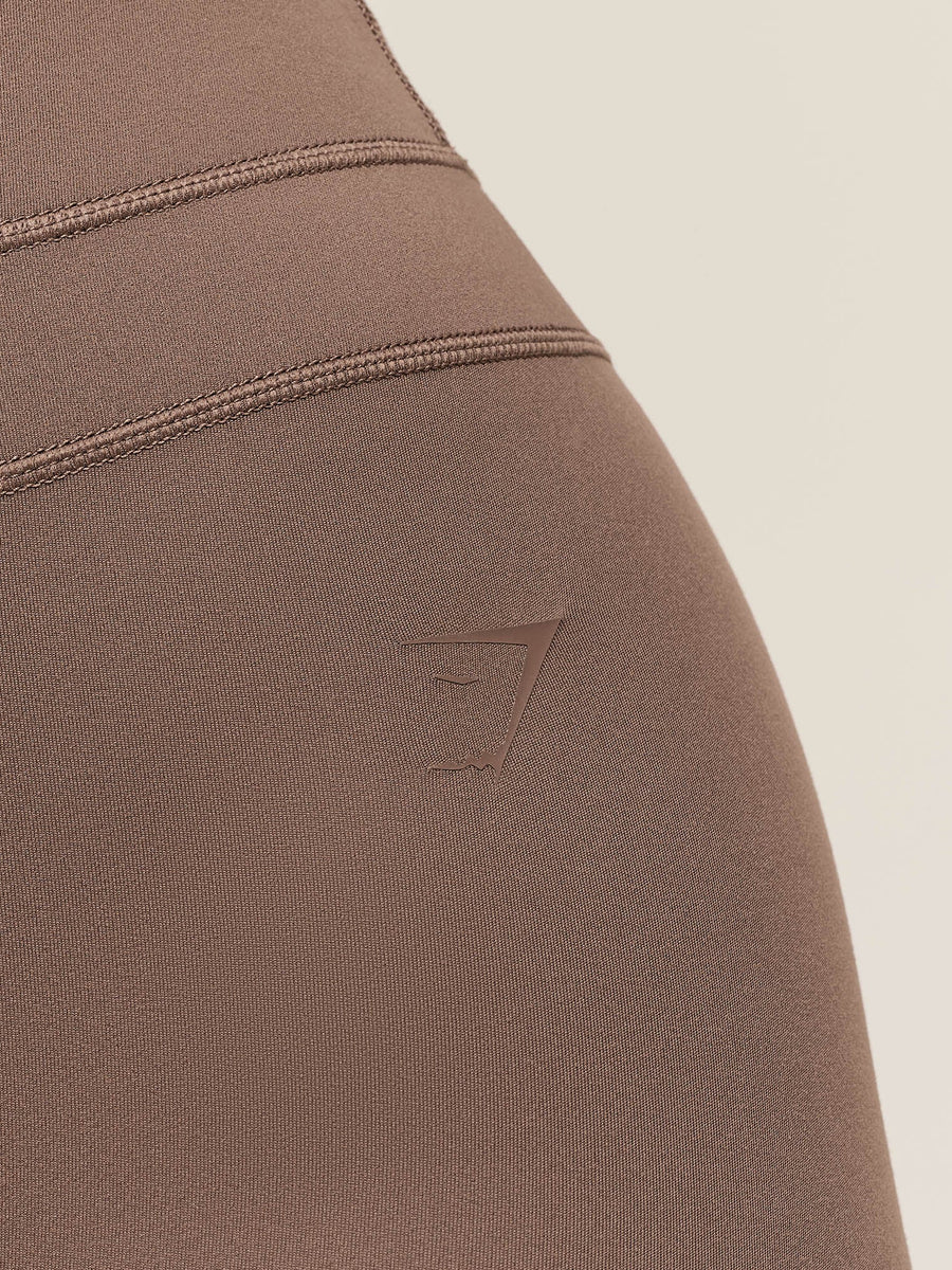 Gymshark Whitney Shorts — Soft Brown — 5