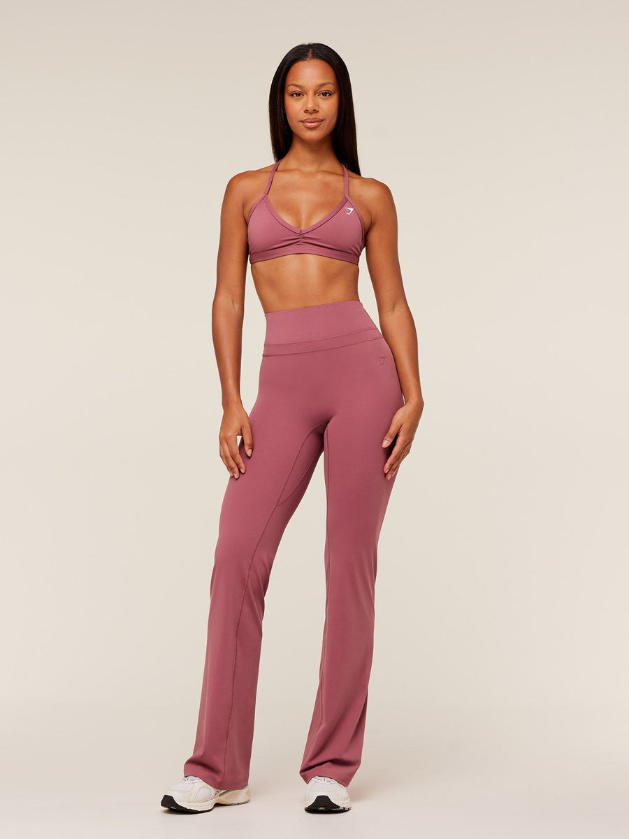 Gymshark Whitney Tall Flared Legging — Reset Pink — 4