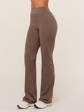 Gymshark Whitney Tall Flared Legging — Soft Brown — 3