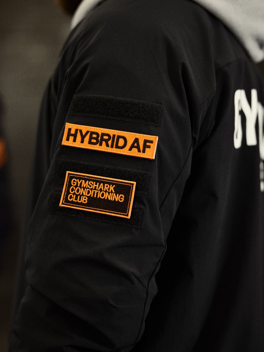 Gymshark Conditioning Club Track Patch Jacket — Black — 5