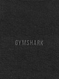 Gymshark everywear Warp Knit LS T-Shirt — Black — 5
