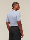 Gymshark everywear Warp Knit T-Shirt — Pale Blue — 2