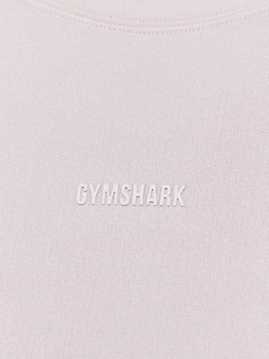 Gymshark everywear Warp Knit T-Shirt — Tame Grey — 7